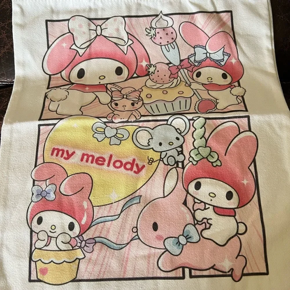 My Melody Canvas Tote Bag